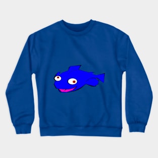 Blue fish Crewneck Sweatshirt